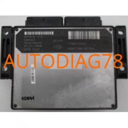 CALCULATEUR MOTEUR RENAULT KANGOO 1.9 D LUCAS POMPE EPIC R04010029D, HOM 7 700 105 954, HOM7700105954, 7700105954, 7700115496...