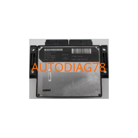 CALCULATEUR MOTEUR RENAULT KANGOO 1.9 DIESEL LUCAS POMPE EPIC DCU3R R04010030H, 8200150542, HOM7700111549, HOM 7 700 111 549 ...