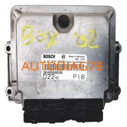 CALCULATEUR MOTEUR CITROEN XSARA 1.6I 110CV BOSCH 0 261 207 476, 0261207476,  ME7.4.4, 9647345380, 96 473 453 80