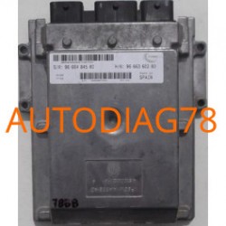 CALCULATEUR MOTEUR FIAT DUCATO BOXER JUMPER 2.2 HDI 96 632 890 80, 9663289080, 96 612 569 80, 9661256980 VISTEON DCU102