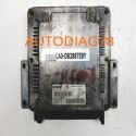 CALCULATEUR MOTEUR CITROEN PEUGEOT 2.0 HDI BOSCH 0 281 010 033, 0281010033, 96 351 571 80, 9635157180