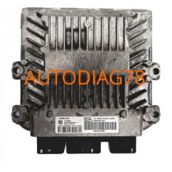 CALCULATEUR MOTEUR CITROEN 2.0 HDI 5WS40690B-T, 5WS40690BT, SW9666095880, HW9661642180, CONTINENTAL SID803A Calculateur Moteu...