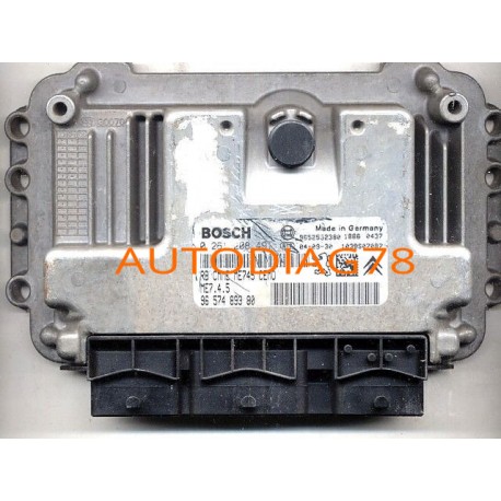 Calculateur Moteur PEUGEOT 208 1.4 HDI BOSCH 0 281 030 545, 0281030545,EDC17C10 98 078 861 80, 9807886180, 9666729680 Calcula...