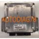 CALCULATEUR MOTEUR PEUGEOT 206 2.0 HDI 90CV BOSCH 0281010594, 0 281 010 594, 1940Q5, 96 420 139 80, 9642013980 EDC15C2 70 Cal...