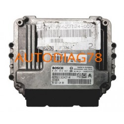 CALCULATEUR MOTEUR  PEUGEOT BIPPER 1.4 HDI EDC16C34 BOSCH 0 281 014 444, 0281014444, 96 656 916 80, 9665691680