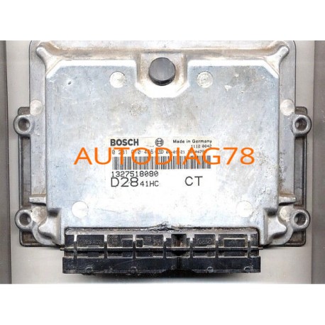 CALCULATEUR MOTEUR PEUGEOT BOXER 2.8 HDI EDC15C7 BOSCH 0281010486, 0 281 010 486, 1327518080, D2841HC CT Calculateur Moteur|a...