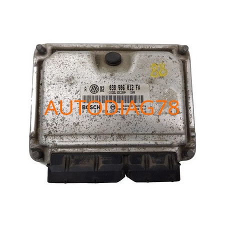 CALCULATEUR MOTEUR VW New beetle 1.9TDI ALH 90CV BOSCH 0 281 010 133, 0281010133, 038906012Q, 038 906 012 Q EDC15VM+