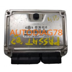 calculateur moteur VW passat 1.9TDI AVF 130cv 038 906 019 KD, 038906019KD bosch 0 281 011 205, 0281011205