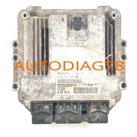 calculateur jumpy fiat edc15c2 Peugeot 2.0 HDi 2l 0281010591 Calculateur Moteur|autodiag78