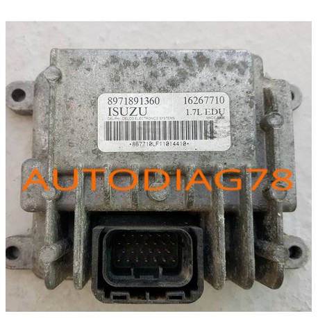 Calculateur de Pompe HP ISUZU Opel 1.7L DTI Calculateur Moteur|autodiag78