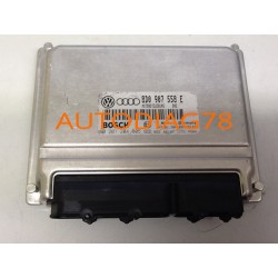 CALCULATEUR MOTEUR AUDI A4 VW PASSAT 1.8 AEB, APU 8D0907558E, 8D0 907 558 E, BOSCH 0261204805, 0 261 204 805