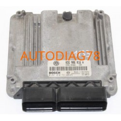 CALCULATEUR MOTEUR VW VOLKSWAGEN TOURAN 1.9 TDI 03G 906 016 A 03G906016A BOSCH 0 281 010 731 0281010731 DIESEL EDC16U1 Calcul...