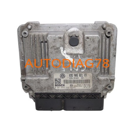 CALCULATEUR MOTEUR VW VOLKSWAGEN GOLF 1.9 TDI BXE 03G906021KH 03G 906 021 KH BOSCH 0 281 013 226 0281013226 EDC16U34 Calculat...