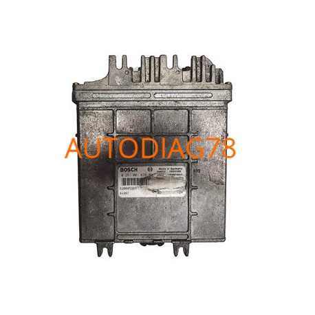 CALCULATEUR MOTEUR VIERGE RENAULT LAGUNA 1.9 DTI BOSCH MSA15.5, 0281001995, 0 281 001 995, 8200059878, HOM7700113281 Calculat...