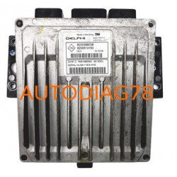 CALCULATEUR MOTEUR VIERGE RENAULT CLIO 1.5 DCI, DELPHI DDCR, R0410B027B, 8200331477, 8200374150, 81102B