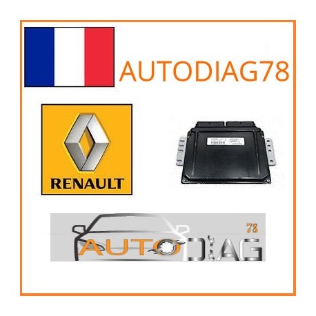calculateur moteur renault clio 1.4 16v siemens siruis 34 S118301109A, S118301109, 8200164131, 8200080285 Calculateur Moteur|...