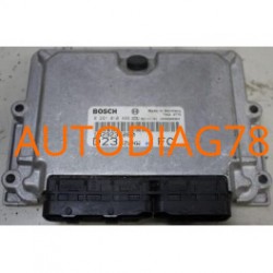 CALCULATEUR MOTEUR FIAT DUCATO 2.8 JTD BOSCH 0281011755, 0 281 011 755, 55206654, D2845ACL AFS