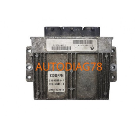 Calculateur Moteur Renault Laguna 1.8i Sagem S2000RPM 8200230514, 8200264679 Calculateur Moteur|autodiag78