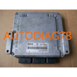 CALCULATEUR MOTEUR RENAULT LAGUNA 1.9 DCI F9Q BOSCH 0281010297, 0 281 010 297, HOM8200048297, 8200164156, 28SA5200 Calculateu...