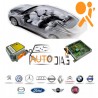 Réparation Calculateur D'airbag Peugeot 207 Bosch 0 285 010 110, 0285010110, 96 635 933 80, 9663593380 - ST95160 Calculateur ...