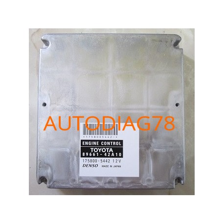 Réparation Calculateur moteur Toyota RAV-4 RAV4 8966142650, 89661-42650 1AZFE4x4AT Fujitsu Ten Limited