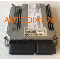CALCULATEUR MOTEUR BMW E46 320 150CV BOSCH 0 281 010 565, 0281010565, DDE 7 791 190, DDE7791190, 7791190 EDC16C1-3.1 Calculat...