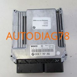 CALCULATEUR MOTEUR BMW BOSCH 0 281 011 416, 0281011416, DDE 7 795 845, DDE7795845, 7795845