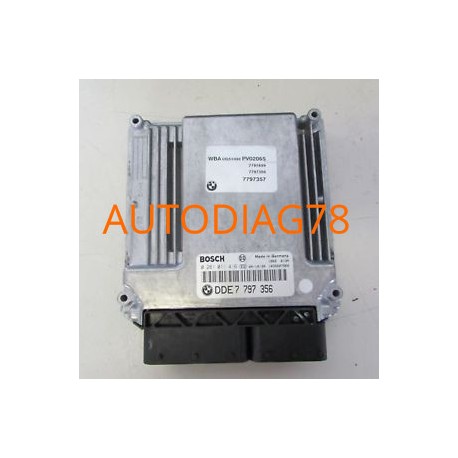 CALCULATEUR MOTEUR BMW BOSCH 0 281 011 416, 0281011416, DDE 7 795 845, DDE7795845, 7795845 Calculateur Moteur|autodiag78