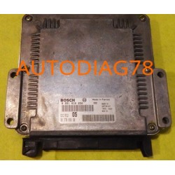 CALCULATEUR MOTEUR PEUGEOT 206 2.0 HDI BOSCH 0281010250, 0 281 010 250, 9637089980, 96 370 899 80, EDC15C2 05, 28FM0167