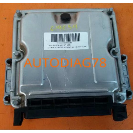 CALCULATEUR MOTEUR CITROEN XANTIA PEUGEOT 406 2.0 HDI 9637089580 BOSCH 0281010165 EDC15C2 24 Calculateur Moteur|autodiag78