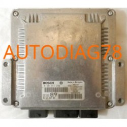 CALCULATEUR MOTEUR PEUGEOT 307 2.0 HDI, BOSCH 0 281 011 248, 0281011248, EDC15C2 89, 96 521 837 80, 965218378