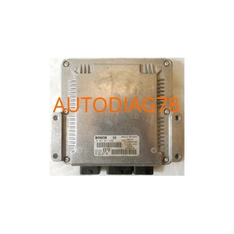 CALCULATEUR MOTEUR PEUGEOT 307 2.0 HDI, BOSCH 0 281 011 248, 0281011248, EDC15C2 89, 96 521 837 80, 965218378 Calculateur Mot...