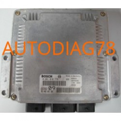 CALCULATEUR MOTEUR PEUGEOT 307 2.0 HDI, BOSCH 0 281 011 248, 0281011248, EDC15C2 89, 96 521 837 80, 965218378