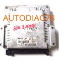 CALCULATEUR MOTEUR PEUGEOT 306 2.0 HDI BOSCH 0281010362, 0 281 010 362, 9640324380, 96 403 243 80, EDC15C2 20