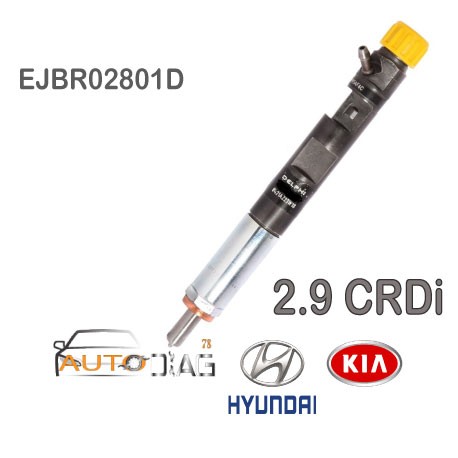 INJECTEUR DELPHI EJBR03902D R03901D R03902D 2.9CRDi 33800-4X400 - EJBR03901D autodiag78.com