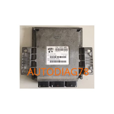 CALCULATEUR MOTEUR PEUGEOT 206 1.1, IAW48P270, IAW48P2.70, IAW 48P2.70, HW 9643707380, 16552.004, SW 9645243180, 16449.094 Ca...