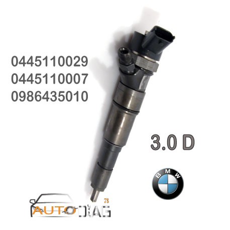 INJECTEUR BOSCH 0445110029 - 0986435010 3.0D 13532354093 13532247365 autodiag78.com