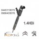 INJECTEUR BOSCH 0445110075 0986435076 1.4HDi 0986435085 1980A9 1980K2 1980CZ autodiag78.com