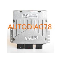 CALCULATEUR MOTEUR PEUGEOT 307, 5WS40030B-T, SIEMENS SID801, SW9646449280, HW9644302380