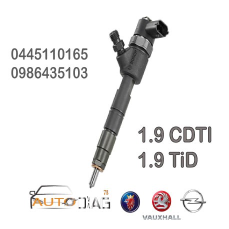 INJECTEUR BOSCH 0445110165 0986435103 0 445 110 165 autodiag78.com