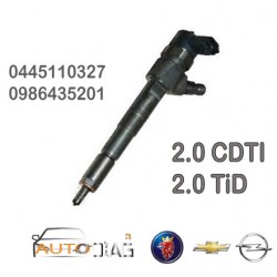 INJECTEUR BOSCH 0445110327 0986435201 0821438 55566050 95517502 autodiag78.com