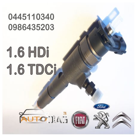 INJECTEUR BOSCH 0445110340 - 0986435203