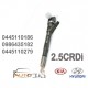 INJECTEUR BOSCH 0445110186 2.5 CRDi 0986435182 autodiag78.com
