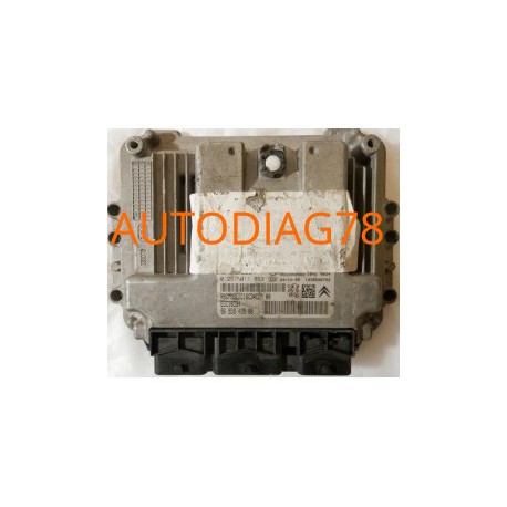 CALCULATEUR D'INJECTION PEUGEOT 307 1.6 HDI BOSCH 0281011863, 0 281 011 863, 9655943580, 96 559 435 80, 9653958980, EDC16C34,...
