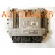 CALCULATEUR MOTEUR PEUGEOT 307 1.6 HDI BOSCH 0281011627, 0 281 011 627, 9656161880, 96 561 618 80, 9653958980, EDC16C34 Calcu...