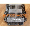 CALCULATEUR MOTEUR CITROEN PEUGEOT 2.0 HDI 90CV SIEMENS SID801A 5WS40104C-T, SW9651942480, HW9647423380