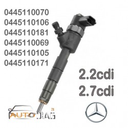 INJECTEUR BOSCH 0445110070 - A6110700887 A6110700887 autodiag78.com