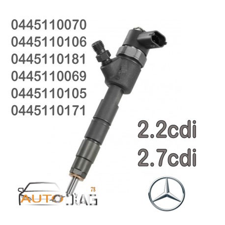 INJECTEUR BOSCH 0445110070 - A6110700887 A6110700887 autodiag78.com