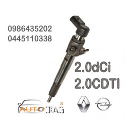 INJECTEUR BOSCH 0445110338 0986435202 autodiag78.com