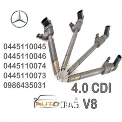 INJECTEUR BOSCH 0445110045 - 0445110073 - 0445110074 0986435031 autodiag78.com